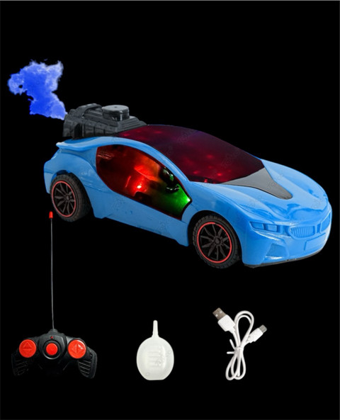 Xcillince Toys Presents Remote Control Smoke BMW car With 3d Light