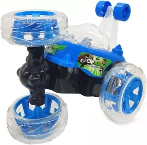 NKPR Best Stunt Car 360° Twisting Remote Control for Kids Music