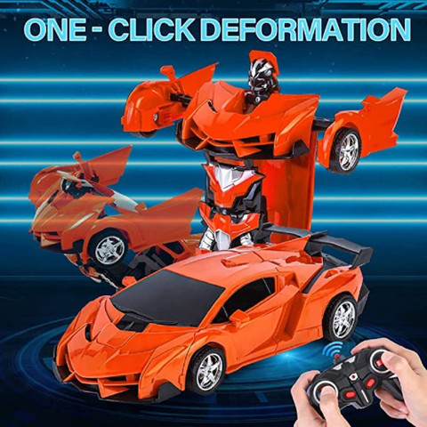 HEZKOL in Convertible RC Robot Car Deformation Toy in