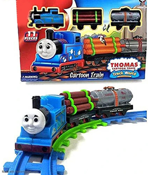 XQZMEE Thomas Train Toy Set for Kids Battery Operated