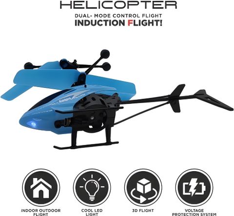 teezy Falcon RC Helicopter E56 Multicolor - Image 3