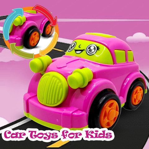 KOBBET Transport Set Combo-2Pcs Friction Powered Toy Car Push n go