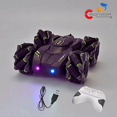 Chigy Wooh Remote Control Drift Stunt Car 360 Degree Drift Car