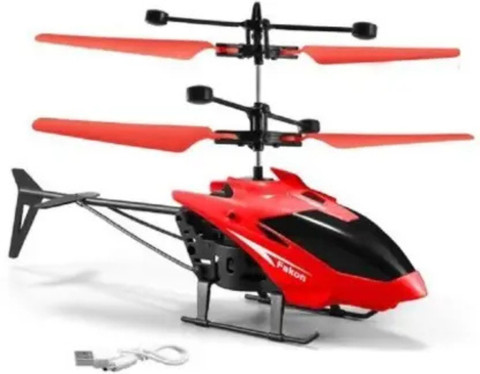 Zenvy Falcon RC Helicopter Toy Rechargeable Remote Control