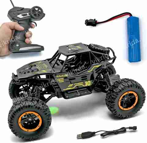 VikriDa Remote Control Car for Kids, Monster Truck Rock Crawler Climbing RC