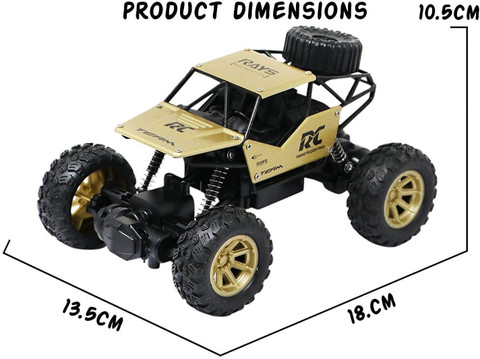 NIYAMAT Remote Control and WD 1:14 Monster Truck Toy Kids(Color