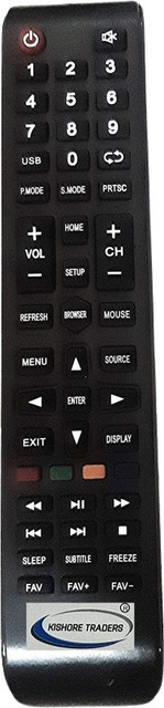 Kishore Traders Compatible Remote Control For Foxsky Smart Led Tv ...