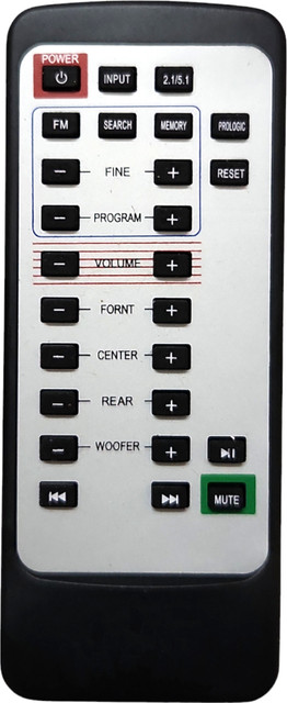 ERNIL Home Theatre System Remote Compatible for Woofer