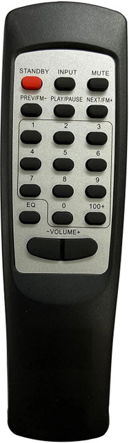 HDF Compatible for Zebronics Home Theatre System (HT-582) Zebronics Home  Theatre System Remote Controller - Main Image