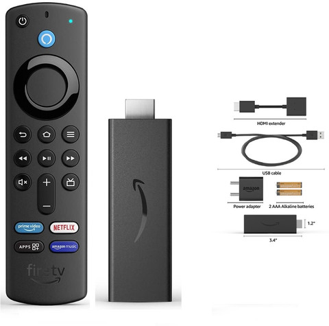 corosell Fire TV Stick 3rd with Alexa Voice Remote (includes