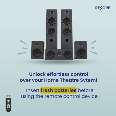 RESORB HT 39 Compatible Remote Control Compatible for Philips Home