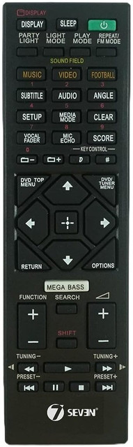 7SEVEN Compatible for Sony Home Audio System Remote Original RMT