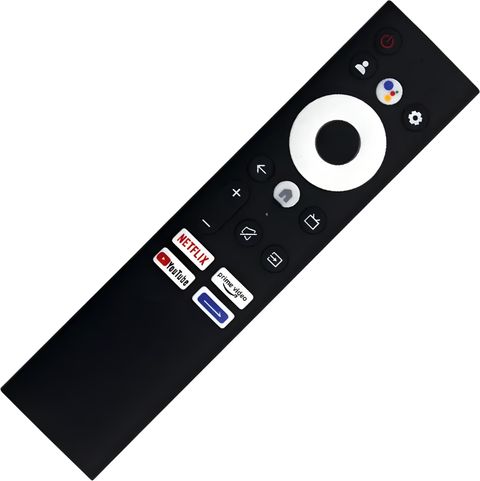 Crystonics LED 378 Voice & Bluetooth Remote Control For 4K Smart TV Compatible with Croma Full HD Android Smart LED TV, Croma 4K Ultra HD Smart LED TV Remote Controller (Black) - Image 8
