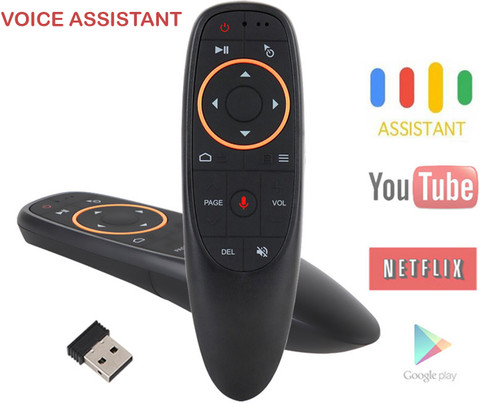 X88 Pro G10 Voice Air Mouse Remote Universal Led Lcd Remote For