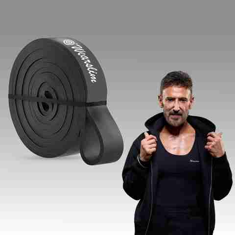 Wearslim Resistance Bands for Strength Training (Black) - Image 3