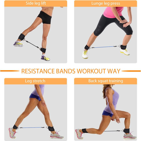 Resistance Band Leg Trainer Leg Muscles Best Leg Workout With