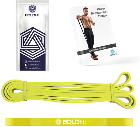 BOLDFIT Heavy Resistance Band For Exercise Stretching Resistance