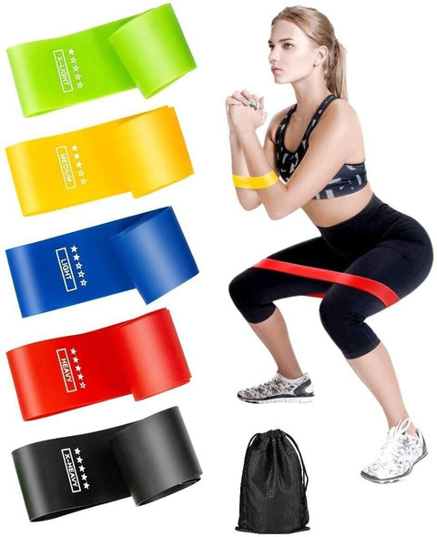 Resistance Loop Joyfit Resistance Band DESIUP Set Of Bands For