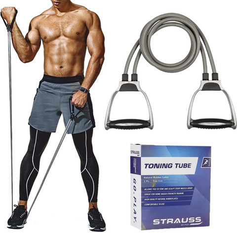 Strauss Exercise Band Workout Resistance Bands Resistance Tube