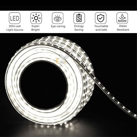 Svah 1560 LEDs 13 m White Steady Strip Rice Lights Price in India