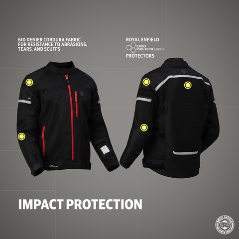 ROYAL ENFIELD Windfarer V2 Riding Jacket with CE Level 2