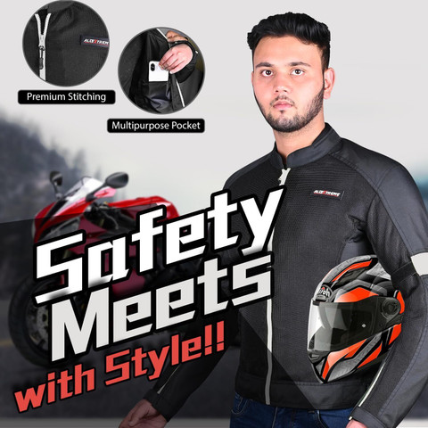 ALLEXTREME TRIPPER Cafe Racer Motorcycle Gear with Abrasion