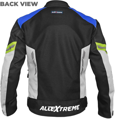 ALLEXTREME TURBO Riding Jacket Racer Protection Armour With Night