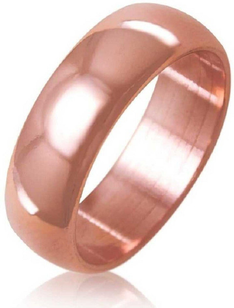 RATAN BAZAAR Copper/Tamba Challa Ring Original Copper Plated Challa Ring  Easy To Wear and Fashionable for men women Stone Copper Plated Ring