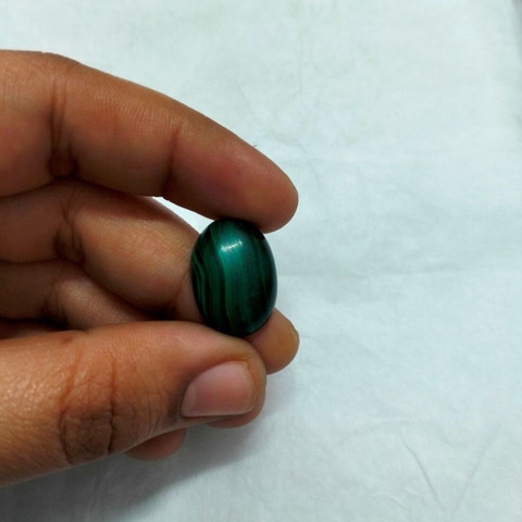 55Carat Natural Malachite Dana Firang Ratti Carat Oval