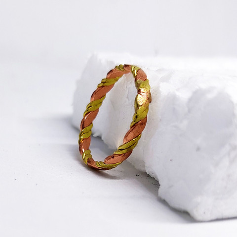 SEN ENTERPRISE Metal Ring Dhatu Ring Three Metal Ring Metal Ring  Metal Ring