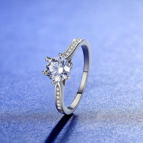 Round Diamond Solitaire Ring