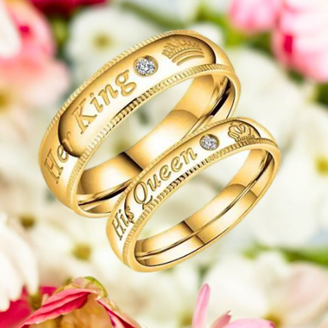 Promise Rings King And Queen Rings Buy Online House Of Common