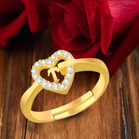 A&i Alfabet Finger Rings Image Shop Embellished English