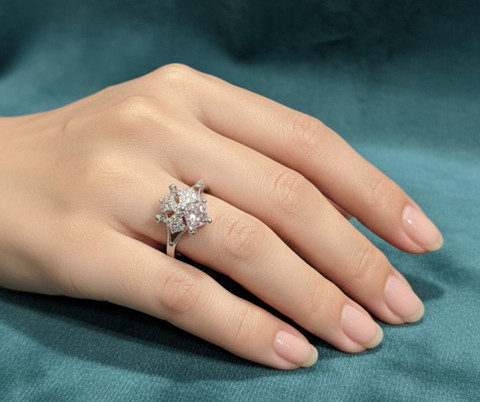 Ring On Hand Best Carat Size For Size Finger Carat Carat Ring On