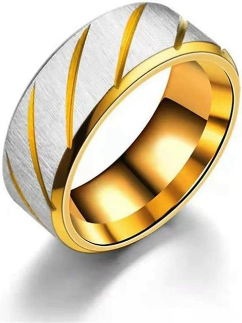 MEENAZ thumb rings for men thumb ring Rings for Men boys friend boyfriend  gents ring Metal, Alloy, Steel, Tungsten, Stainless Steel Titanium,