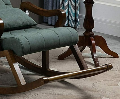 Artesia Rosewood (Sheesham) Rocking Chair with Footrest and