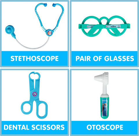 DISNEY Frozen Role Play Doctor Set for Kids Frozen Role Play