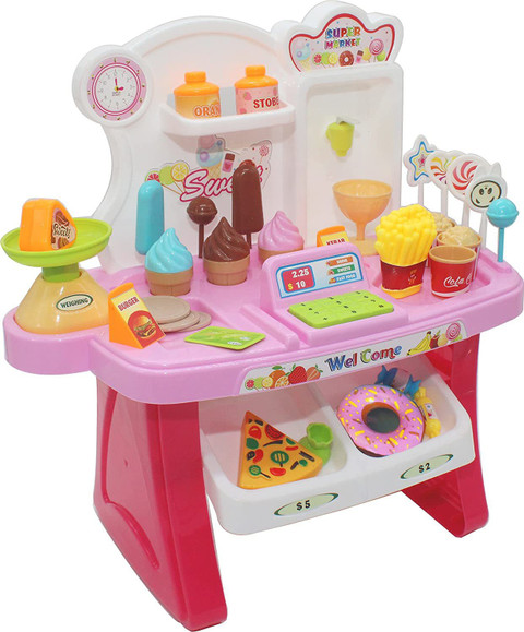 Toys N Smile Supermarket Shop, Mini Market Pretend Role Play Toy