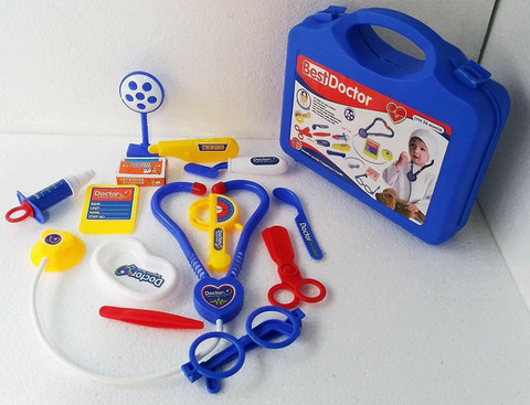 Veryke Pretend Play Baby Toddler Plastic Doctor Set For Kids