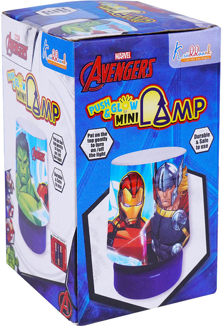 Kriiddaank Marvel Avengers Theme Lamp - LED Desk Design for Study