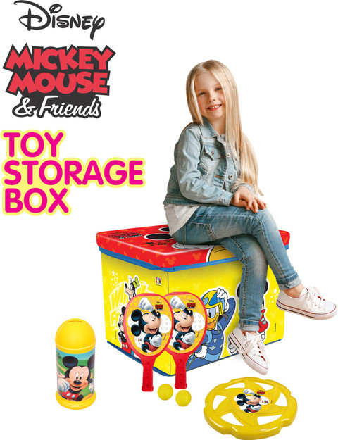 DISNEY Mickey Friends Toy Box for Kids Mickey Friends Toy