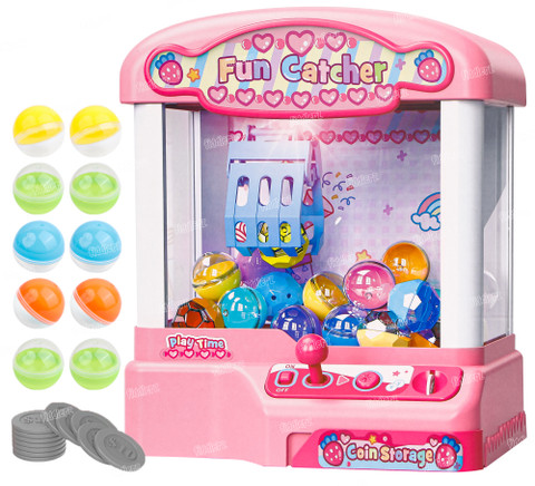 FIDDLERZ Doll Machine Toy Mini Claw Clip Grabber Kids Gift Claw Machine  Interactive Toy