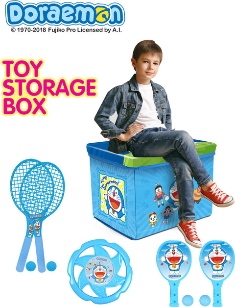 user_c7d7d101yukiemon TOYナイトボックス 4点 Doraemon Toy Box - Blue - Toy Box - Blue . Buy Doraemon, Nobita