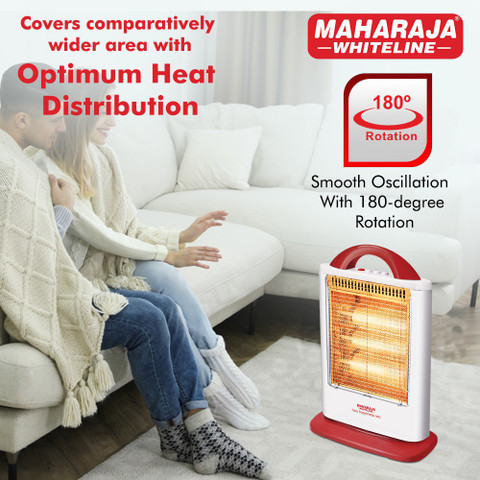 MAHARAJA WHITELINE RH-123 Lava Happiness Neo Halogen Room Heater