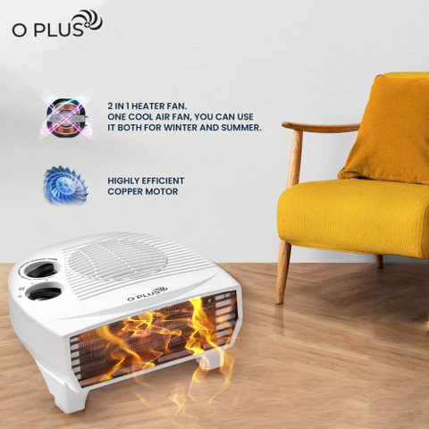 O PLUS Crisp Plus Fan Room Heater Price in India Buy O PLUS
