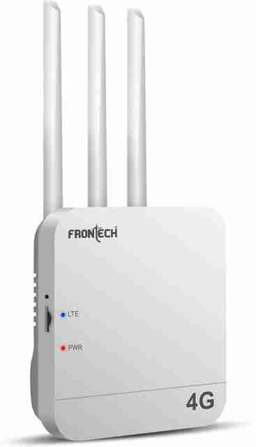 Single Point Routers Frontech High-speed 4G WiFi router with 5G SIM support and three ...