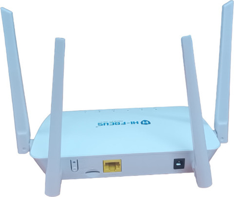 HI-FOCUS 4G WIFI ROUTER SUPPORT ALL NETWORK 4G/3G/2G SIMCARDS WITH 4 ...