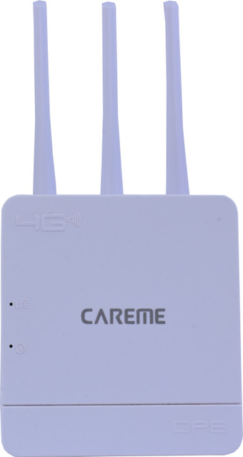 CareME 5G 4G Sim Router with Triple Antenna Connect with DVR/NVR/WiFi  Camera 4G Router GHz 300 Mbps Wifi Speed NA External Antenna MiFi (Sim 