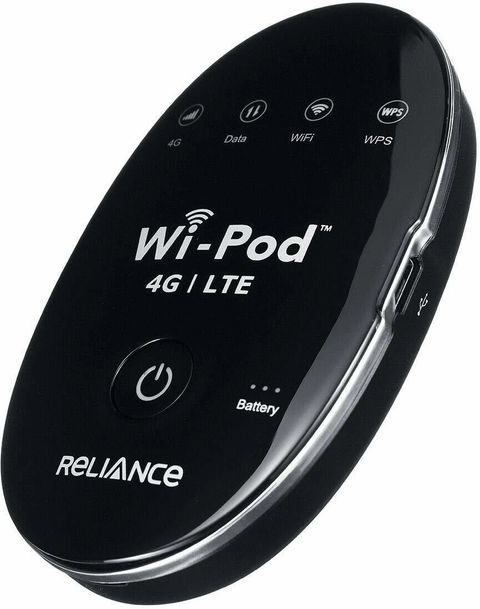 Reliance Router Hotspot 4G LTE 850/1800/2300 MHZ, Unlocked All Sim ...