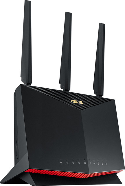 ASUS RT-AX86U PRO Mesh Router 2.4 GHz, 5 GHz 4804 Mbps Wifi Speed